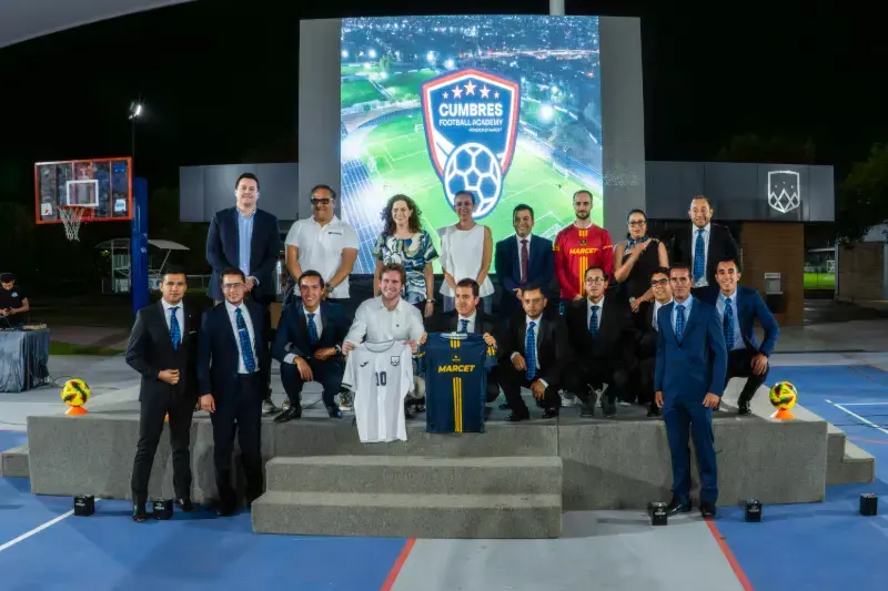 Cumbres International School presenta su nueva alianza con Marcet Football University